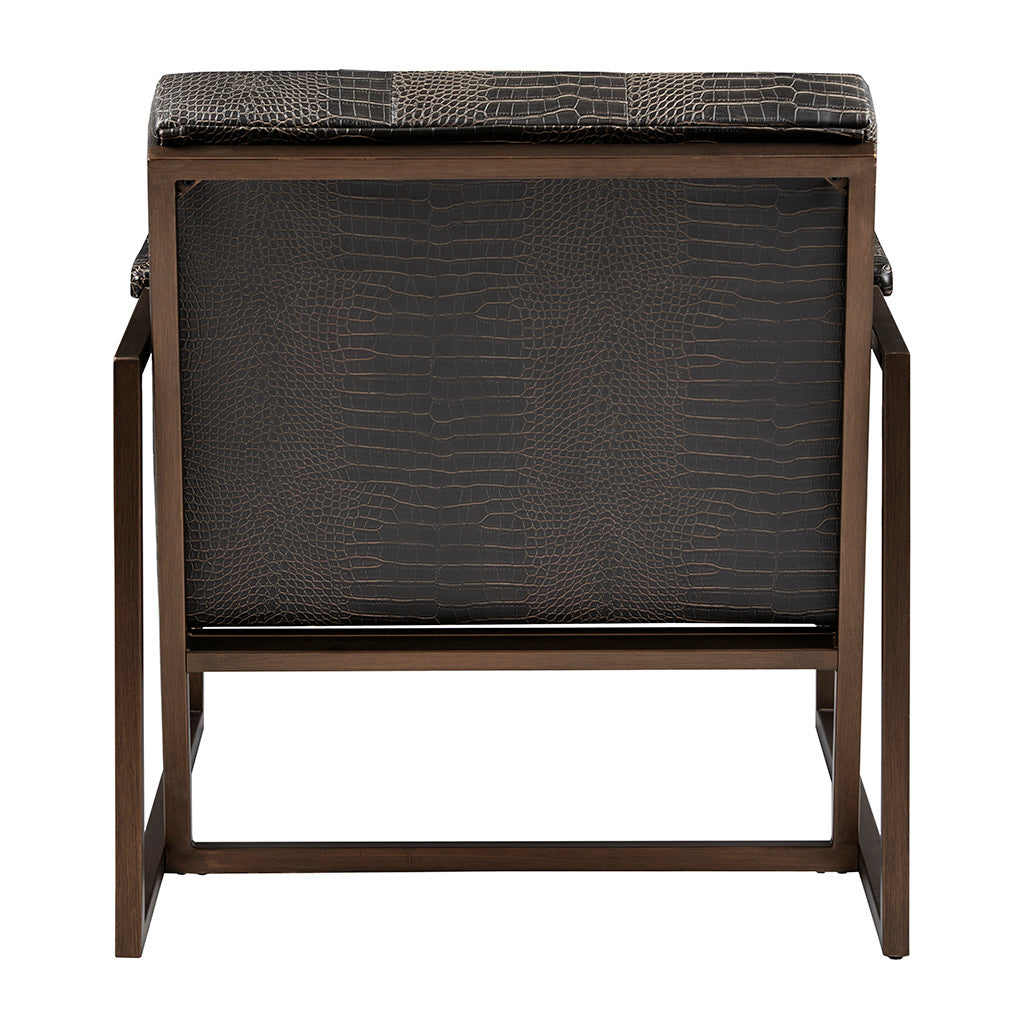 Lounge Chair Chocolate Wood