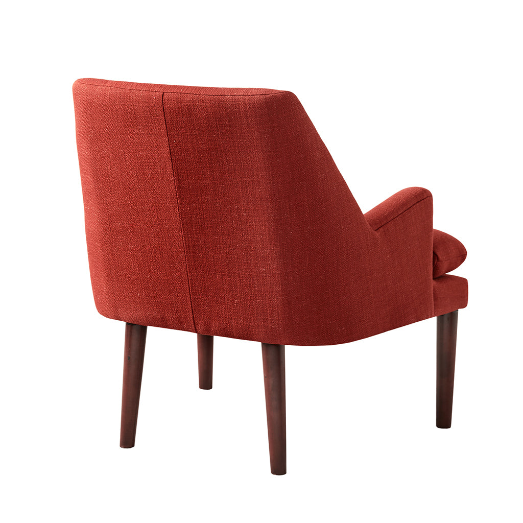 Mid Century Accent Chair spice-polyester
