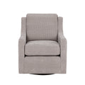 Harris Swivel Chair Grey Solid Wood