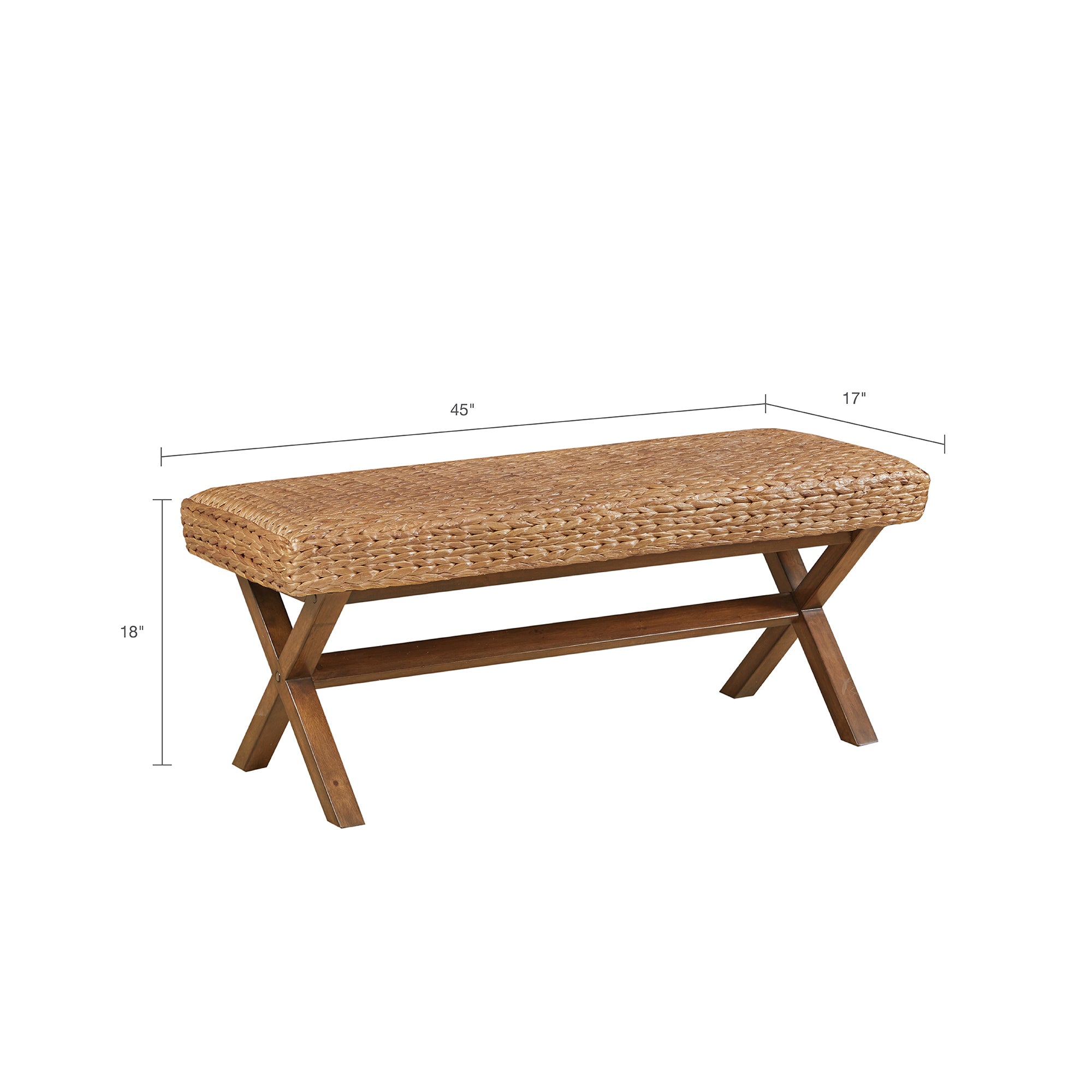 Bench brown-wood