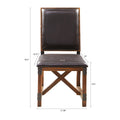 Dining Chair Chocolate Wood