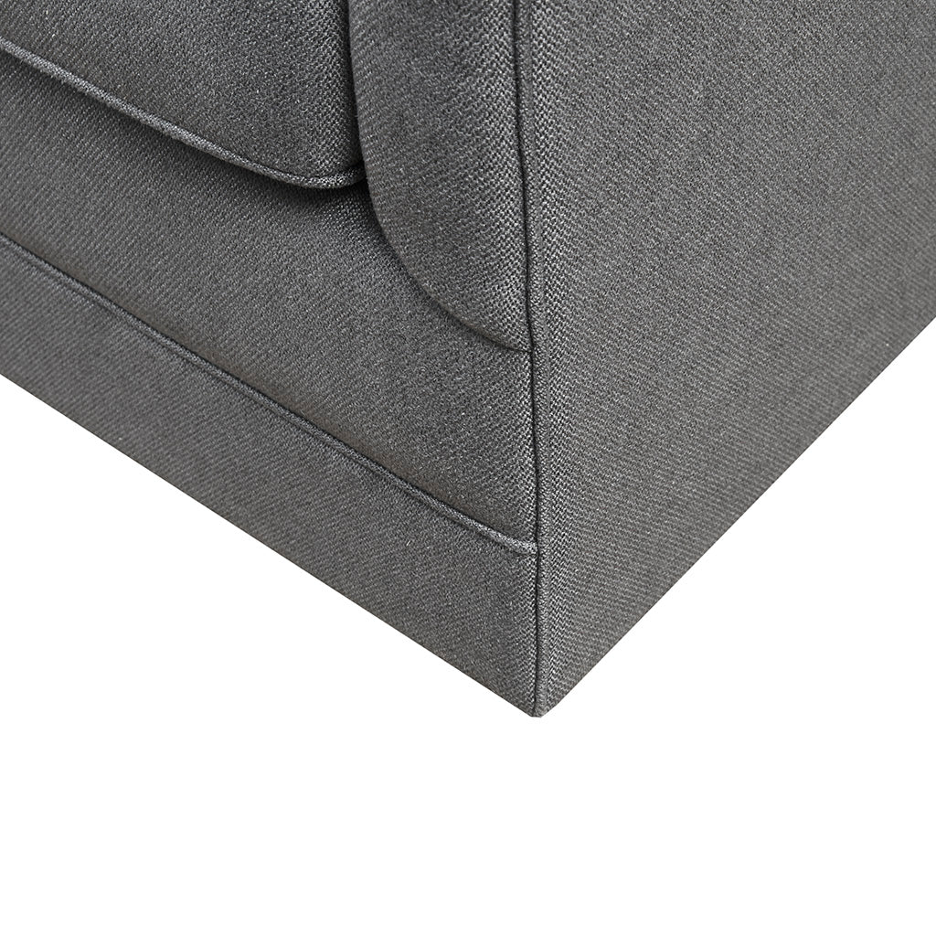 Mathis Swivel Glider Chair Gray Solid Wood