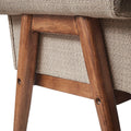 Accent Bench Tan Polyester