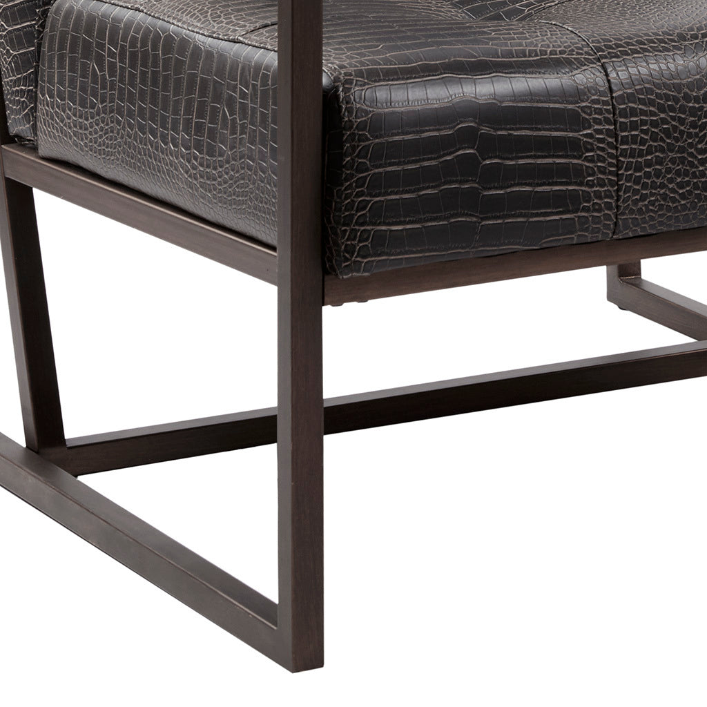 Lounge Chair Chocolate Wood