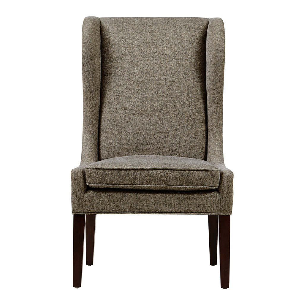 Captains Dining Chair Grey Polyester