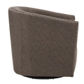 Tyler Swivel Chair Chocolate Solid Wood