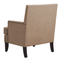 Track Arm Club Chair Sand Polyester