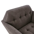 Lounge Chair Charcoal Polyester