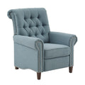 Aidan Recliner Blue Solid Wood