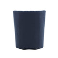 Mathis Swivel Glider Chair Blue Solid Wood