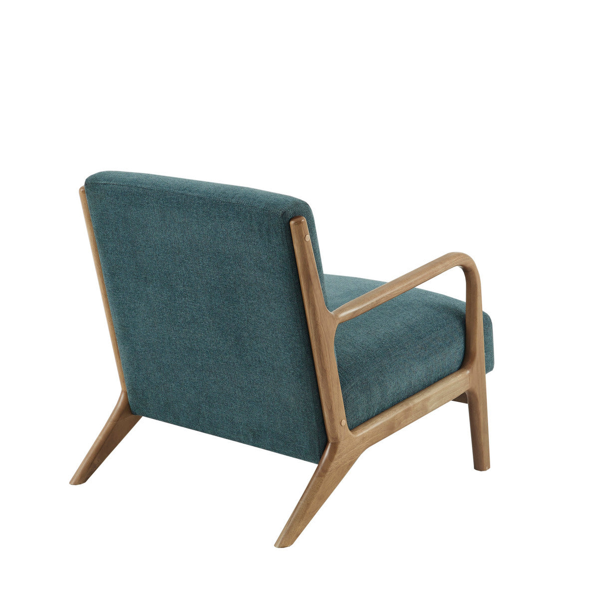 Lounge Chair Teal Polyester