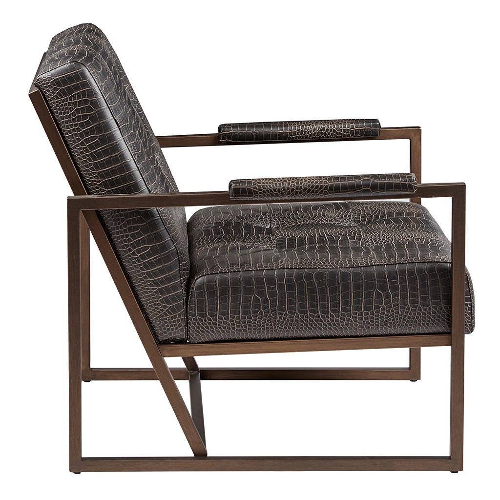 Lounge Chair Chocolate Wood