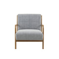 Lounge Chair Grey Polyester