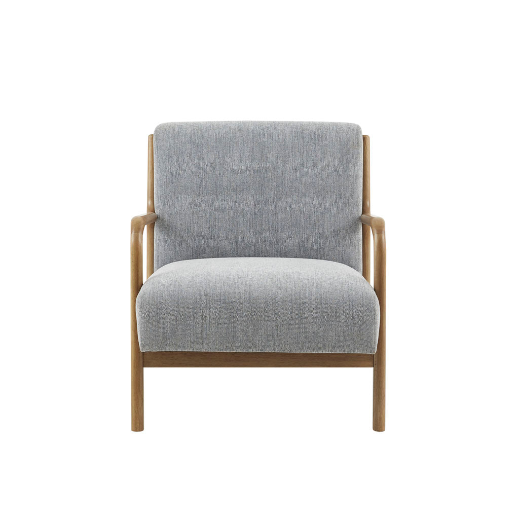 Lounge Chair Grey Polyester