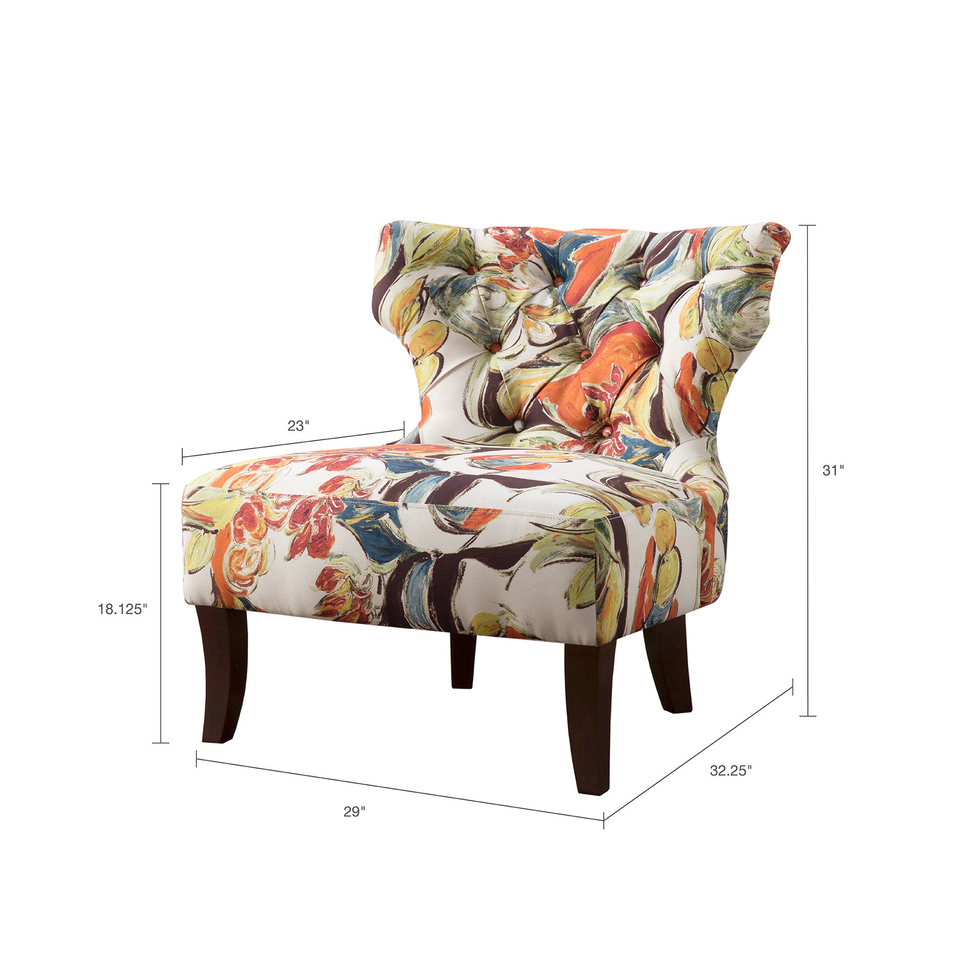 Accent Chair multi-polyester