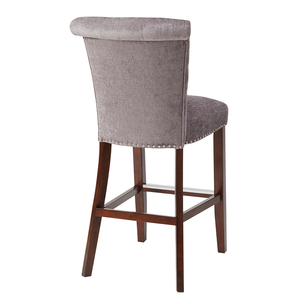 Colfax 30" Bar Stool Grey Polyester