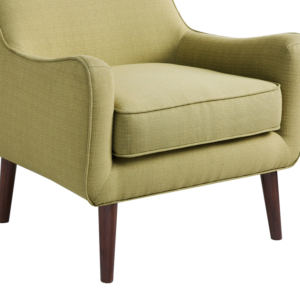 Mid Century Accent Chair green-polyester