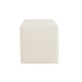 Soft Close Storage Bench Cream Polyester