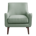 Mid Century Accent Chair seafoam-polyester