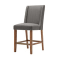 Brody Counter Stool Grey Polyester