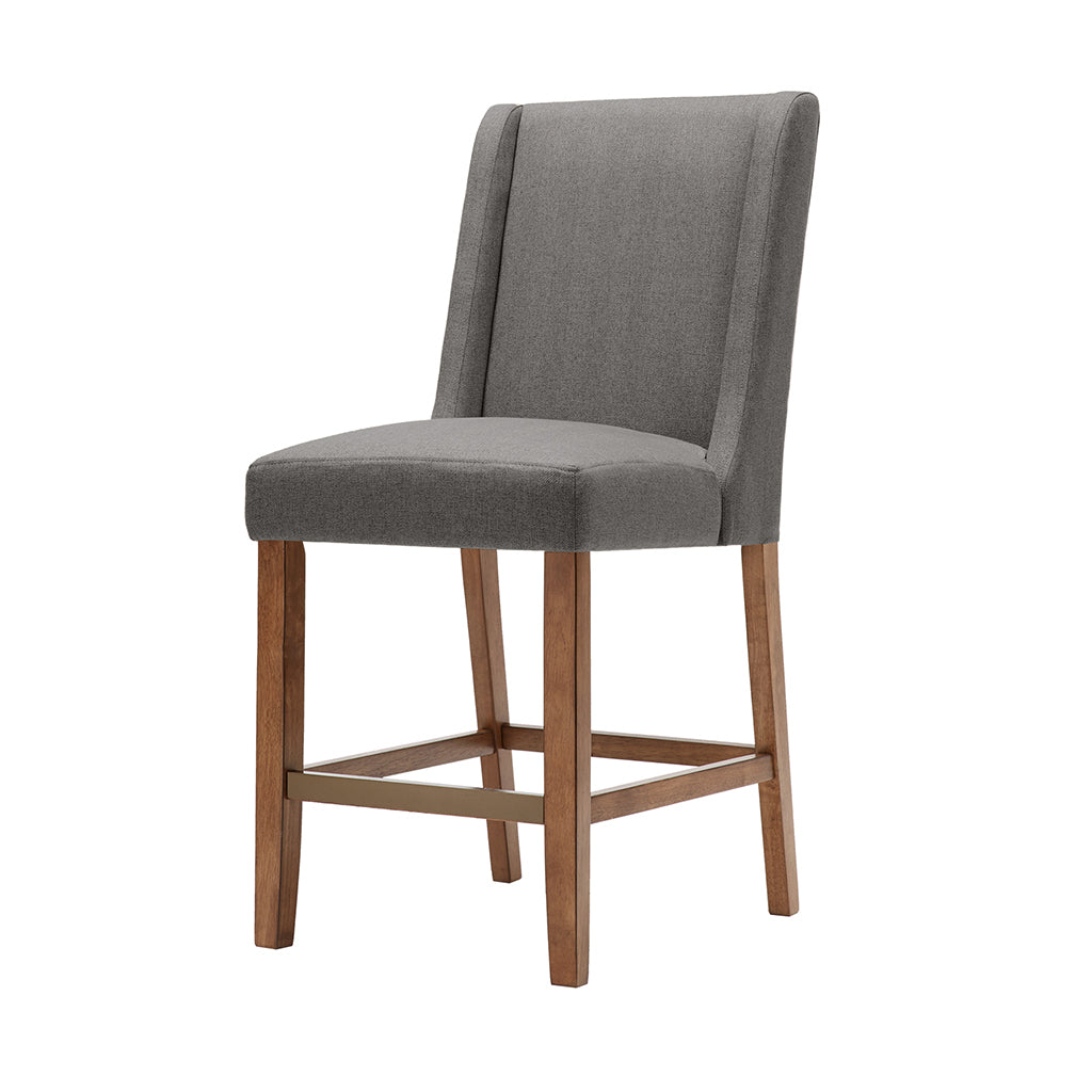 Brody Counter Stool Grey Polyester