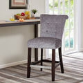 Colfax Counter Stool Grey Polyester