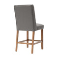 Brody Counter Stool Grey Polyester