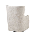 Ella Swivel Glider Chair Cream Solid Wood