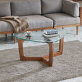 Coffee Table Brown Wood