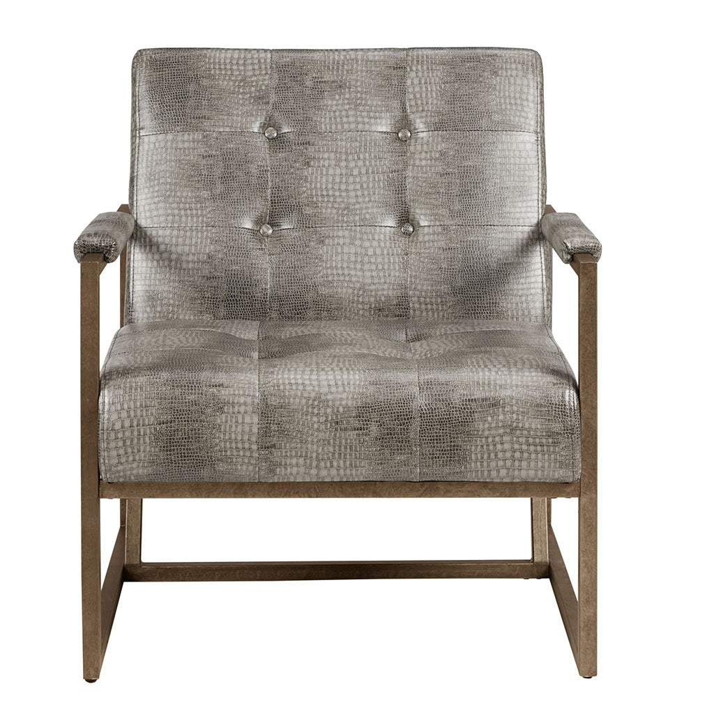 Lounge Chair grey-metal