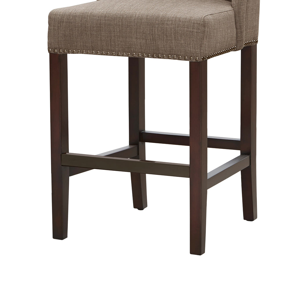 Tufted Wing Counter Stool