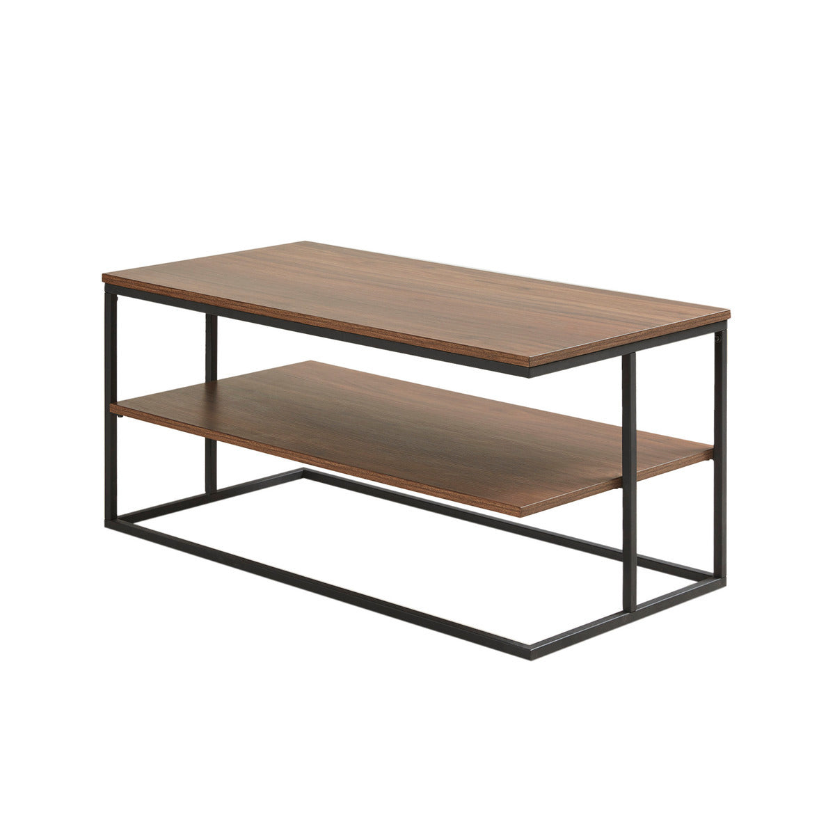 Monarch Coffee Table Dark Coffee Black Mdf