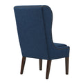 Captains Dining Chair Dark Blue Polyester