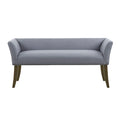 Accent Bench Slate Blue Polyester