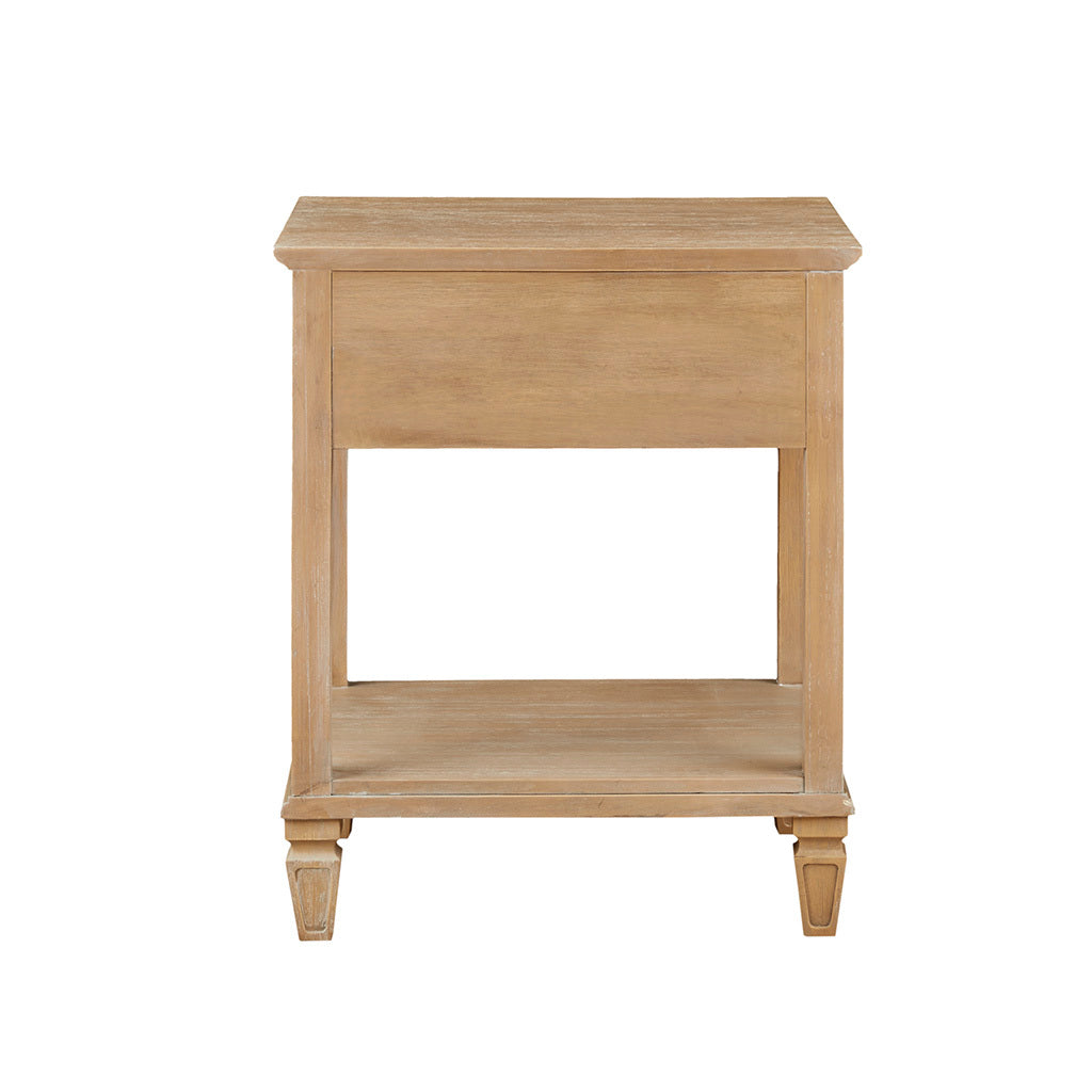 Victoria Bedside Table Light Natural Wood