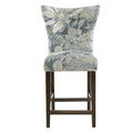 Connie Counterstool Blue Multi Polyester