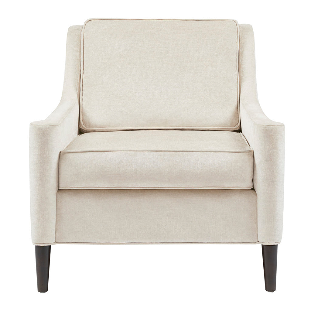 Windsor Lounge Beige Solid Wood
