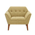 Lounge Chair Pale Green Polyester