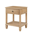 Victoria Bedside Table Light Natural Wood