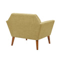 Lounge Chair Pale Green Polyester