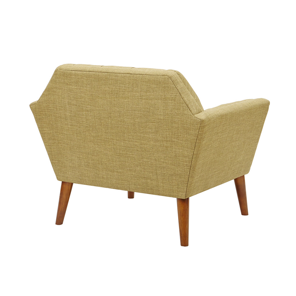 Lounge Chair Pale Green Polyester