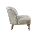 Accent Chair Multicolor Polyester