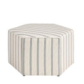 Cocktail Ottoman Natural Polyester
