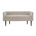 Farrah Accent Bench Cream Polyester