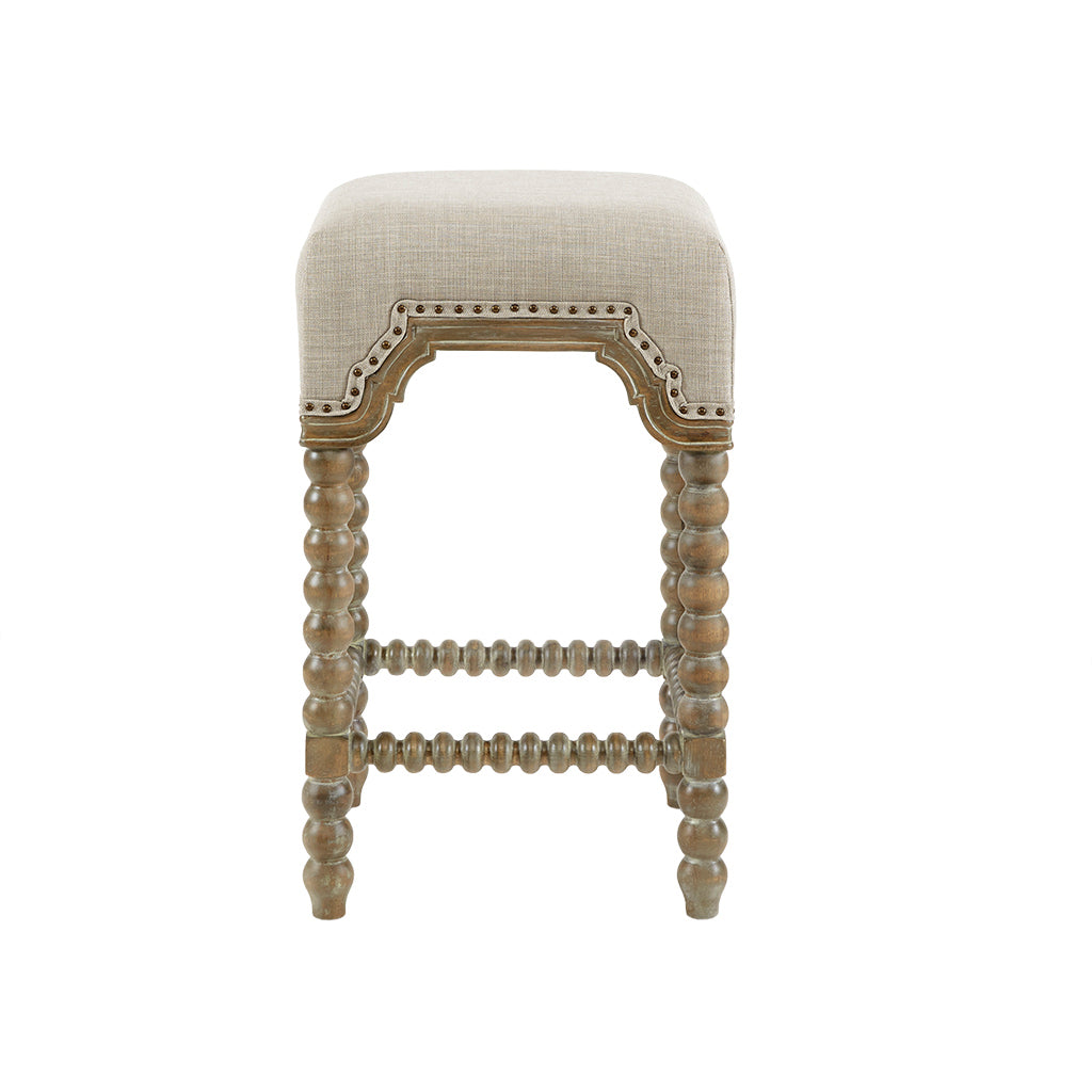 Christine Counterstool Light Grey Polyester