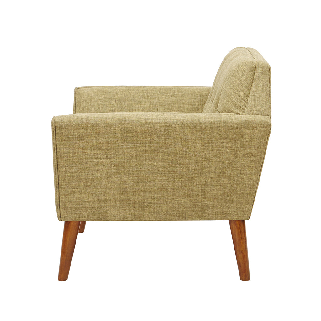 Lounge Chair Pale Green Polyester