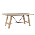 Sonoma Dining Table Natural Solid Wood