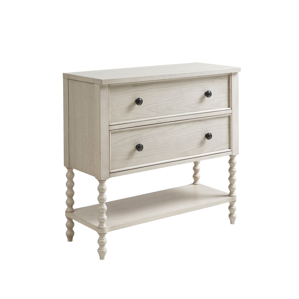 2 Drawer Accent Chest Natural Wood