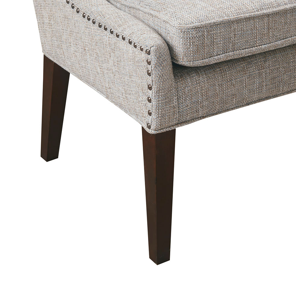 Captains Dining Chair Grey Multi Polyester