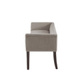 Accent Bench Grey Polyester